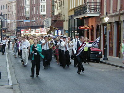 Photo: Marching band