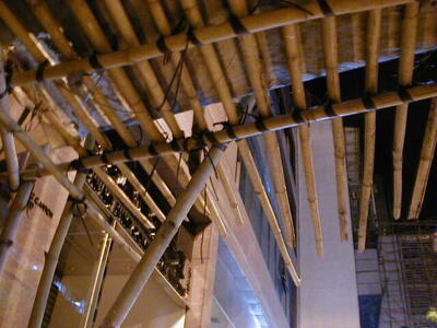 Photo: Bamboo scaffolding