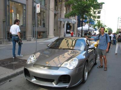 Photo: Ger with Porsche
