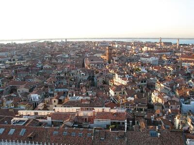 Photo: Venice from above