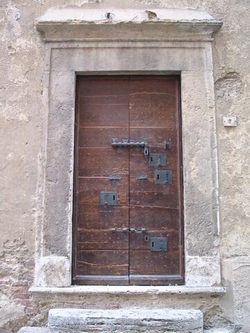 Door with locks