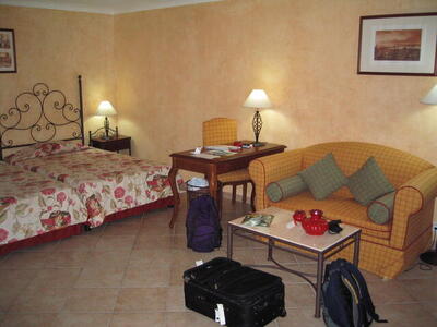 Photo: Our hotel room