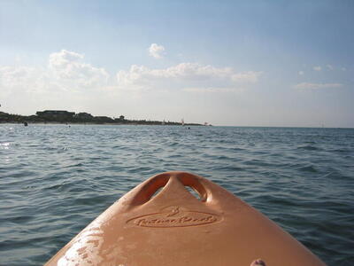 Photo: View from kayak