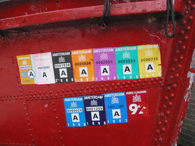 Photo: Boat stickers