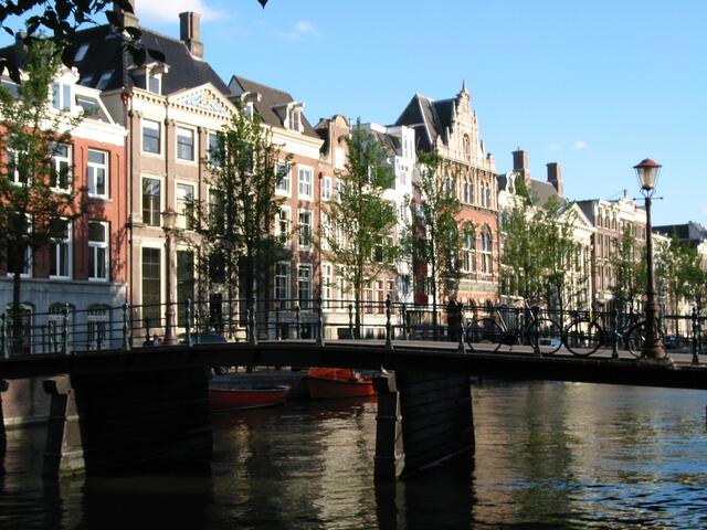 Houses and canal