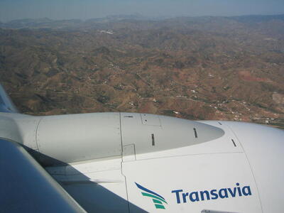 Photo: Flying over Andalucia