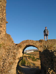 Photo: Gerald on ruins
