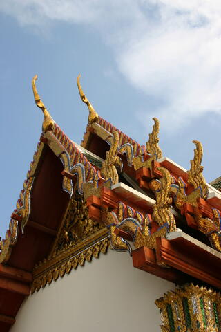 Temple roof detail