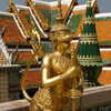 Next: Gold statue