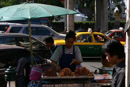 Photo: Street vendor