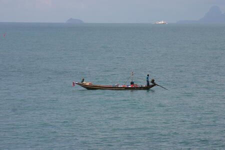 Photo: Longtail boat