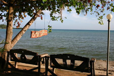 Photo: Matlang resort beach