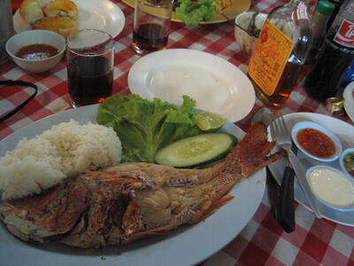 Photo: Fish dinner
