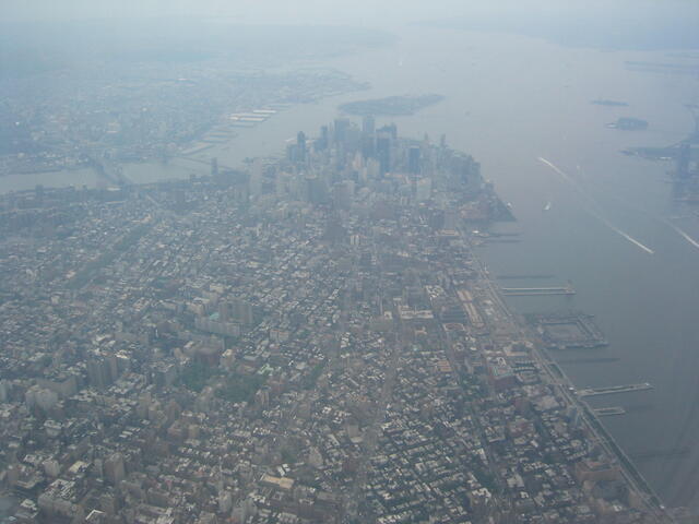 Manhattan from above