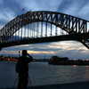 Photo: Photographer and Harbour Bridge 