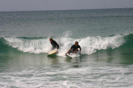 Photo: Surfers