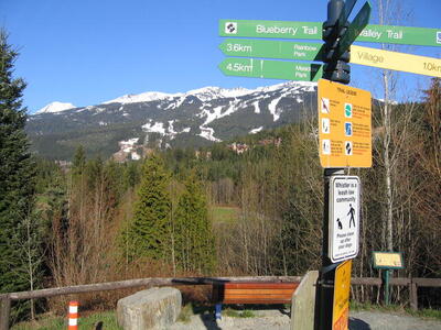 Photo: Valley trail signs
