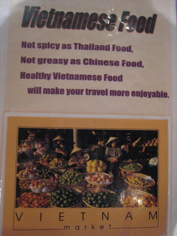Vietnamese food propaganda