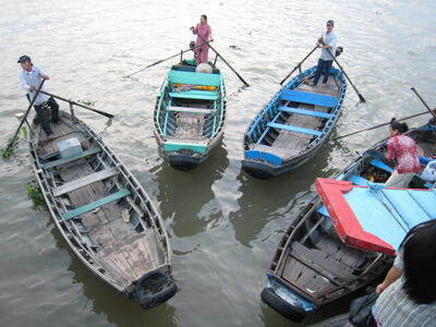 Photo: Boat taxis