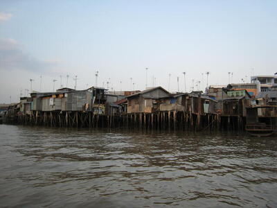Photo: Houses on stilts