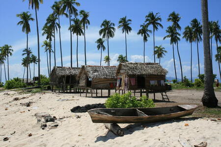 Photo: Sea gypsy huts