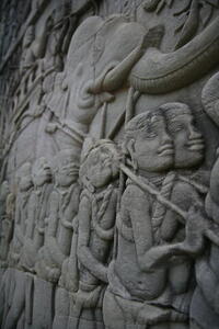 Photo: Bas-relief detail