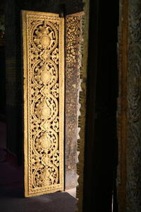 Photo: Gold door