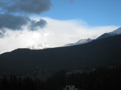 Photo: Snowy peak