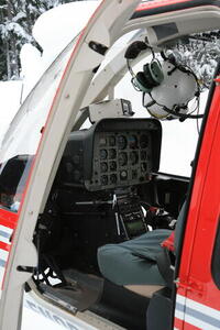 Photo: Helicopter cockpit