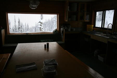 Photo: Hut kitchen