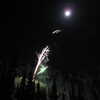 Next: Fireworks and moon