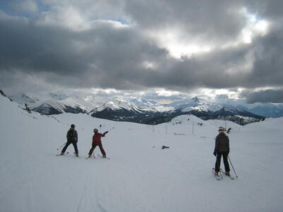 Photo: Skiing Whistler