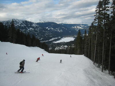 Photo: Skiing Whistler