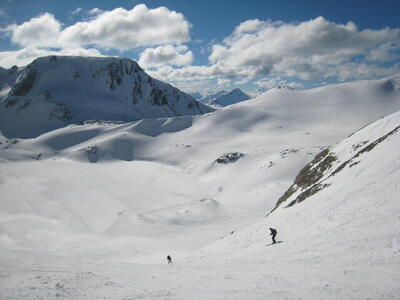 Photo: Ski touring