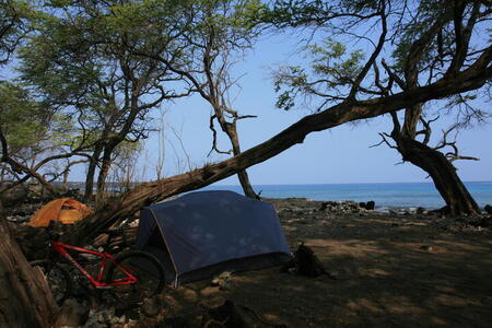 Photo: First campsite