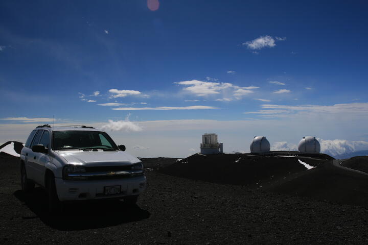 Truck and observatories