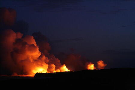 Photo: Lava floes