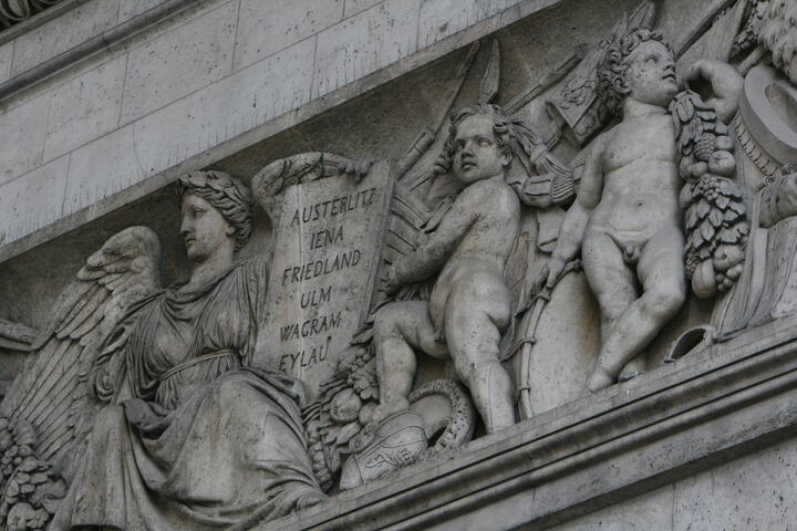 Arc de Triomphe bas-relief