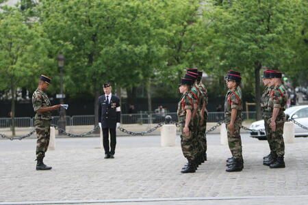 Photo: French soldiers