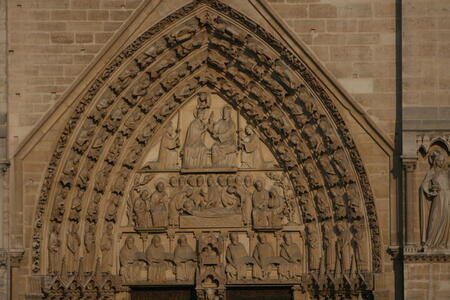 Photo: The Portal of the Virgin