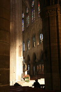 Photo: Notre Dame cathedral interior