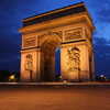Next: Arc de Triomphe dusk