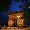 Next: Arc de Triomphe dusk