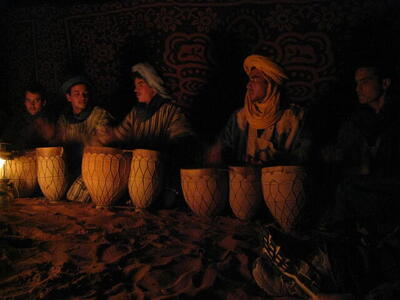 Photo: Berber drummers