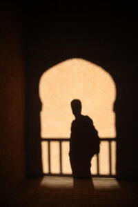 Photo: Kasbah shadow