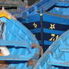 Photo: Blue boats