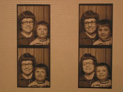 Photo: Gerald at age ~2-3 with Mom