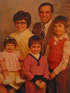 Photo: Family photo, Gerald age 4