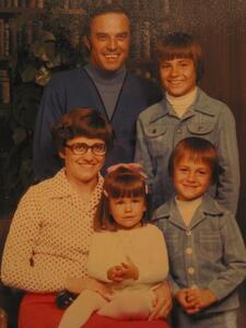 Photo: Family photo, Gerald age ~5