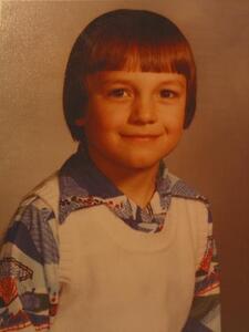 Photo: Gerald in Grade 1?